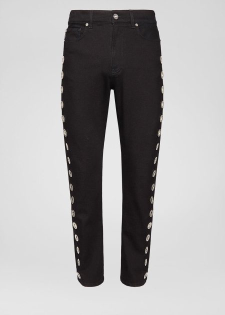 Versace Eyelet Jeans Herr - 460175DHW